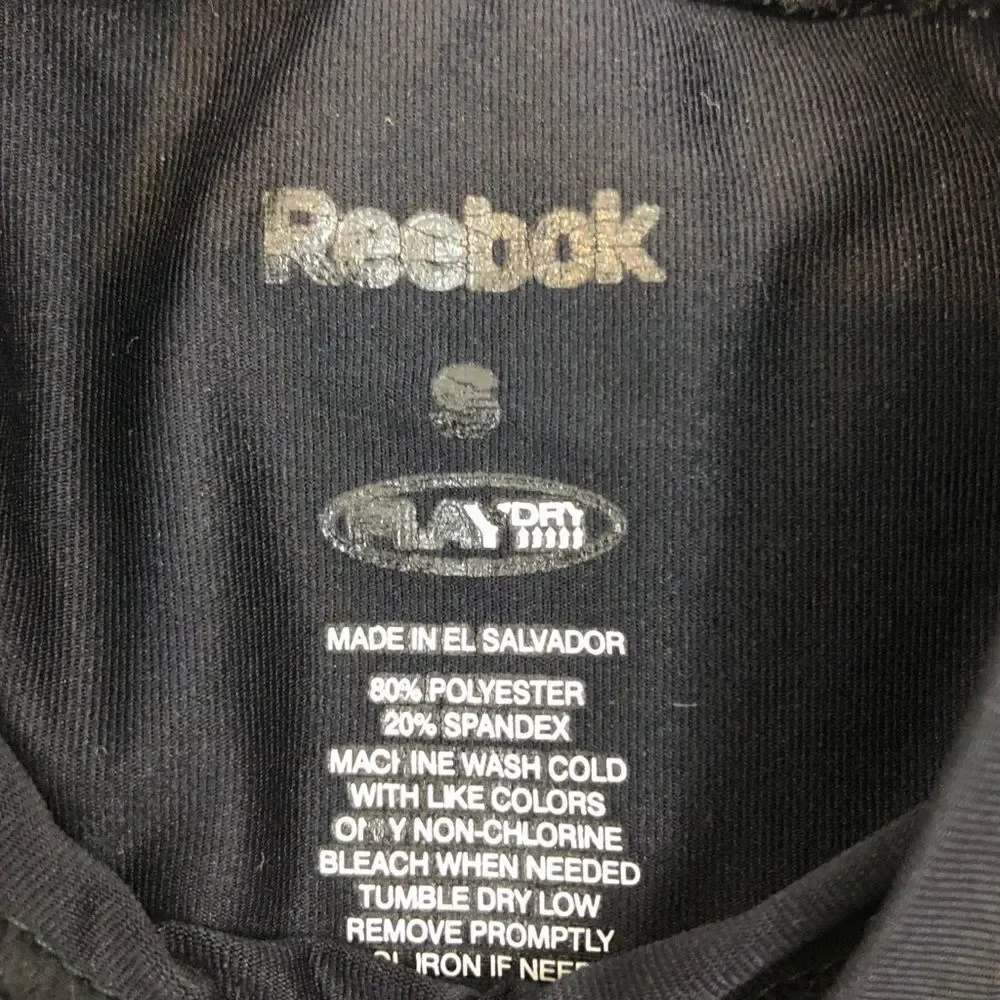 Boy Reebok Black Play Warm/Dry‎ Top and Pants Small